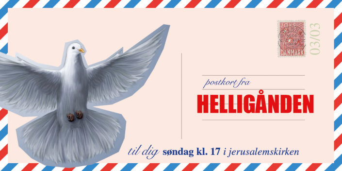 postkort fra HELLIGÅNDEN