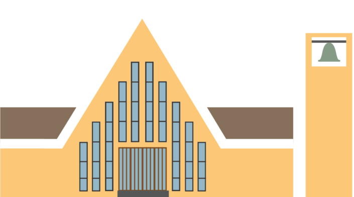 Metodistkirken i Frederikshavn – model
