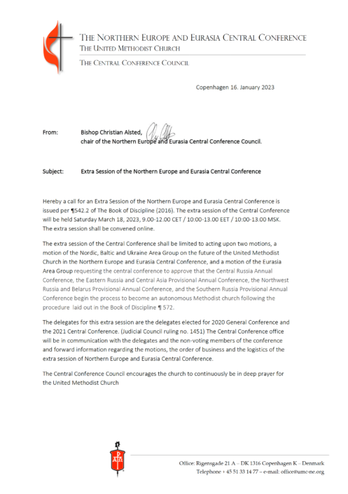 Indkaldelse – ekstra centralkonference 2023