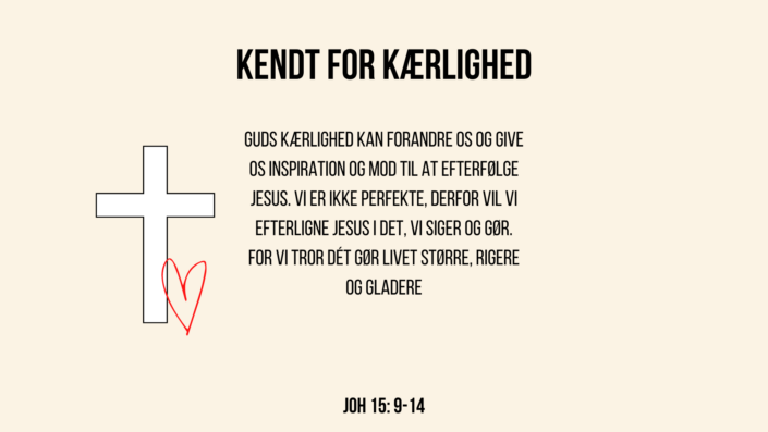 Kendt for kærlighed
