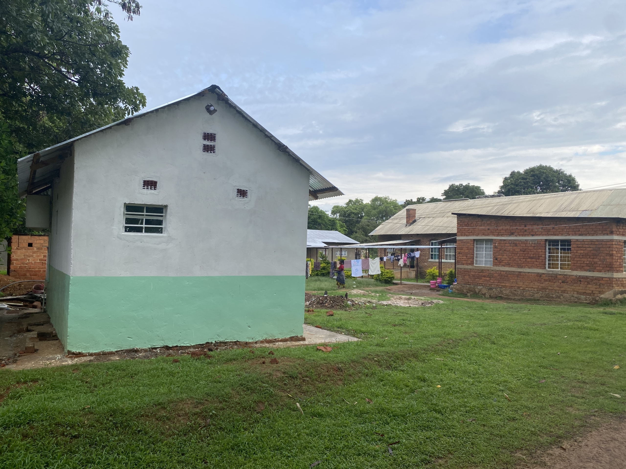 Ny toiletbygning i Congo 2024