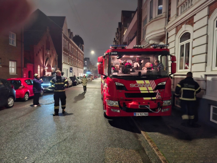 Brandbil på besøg – Esbjerg